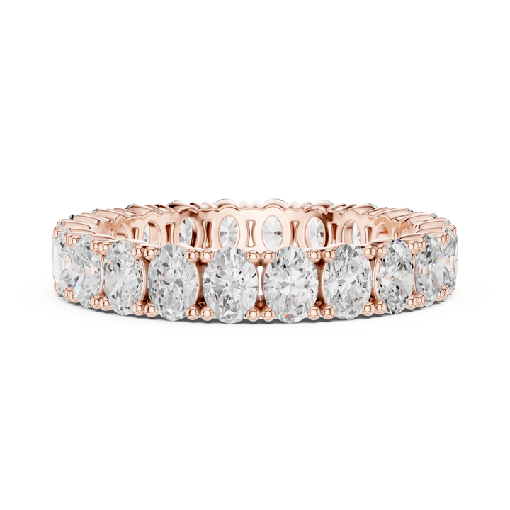 Classic Oval Cut 1.92 ctw Diamond Eternity Band - B1181