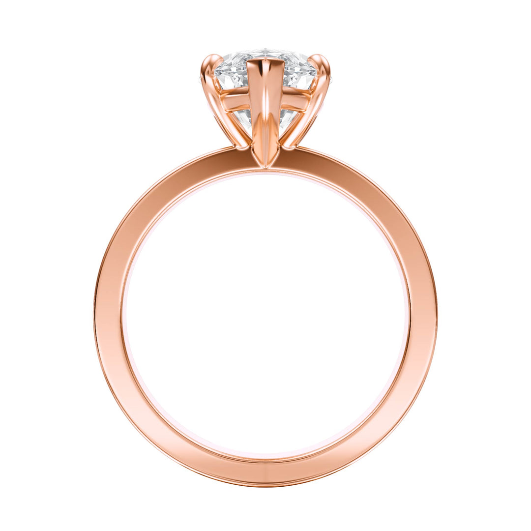 Serene Marquise Diamond Engagement Ring  - R1060