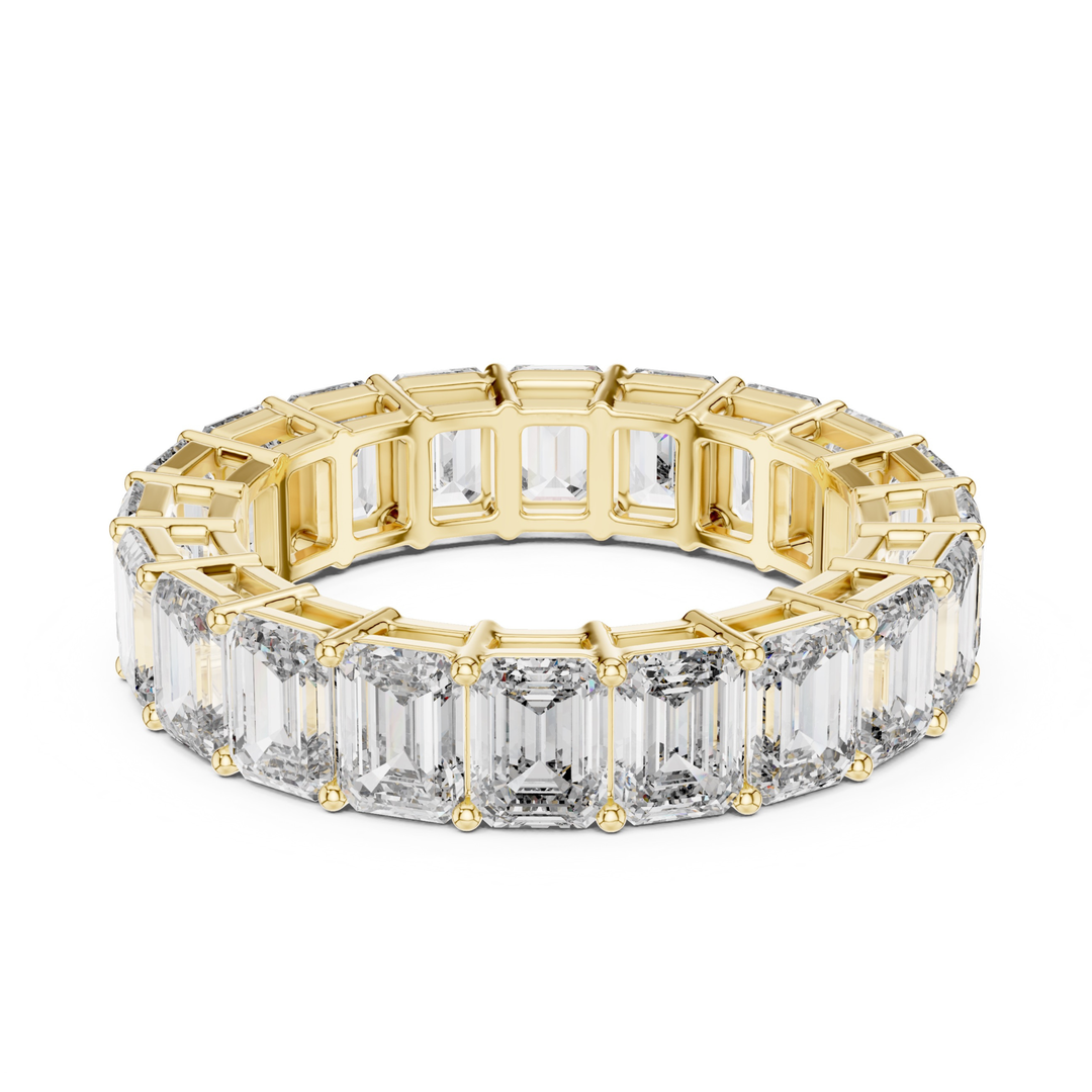 Emerald Cut 6 ctw Diamond Eternity Band - B1123