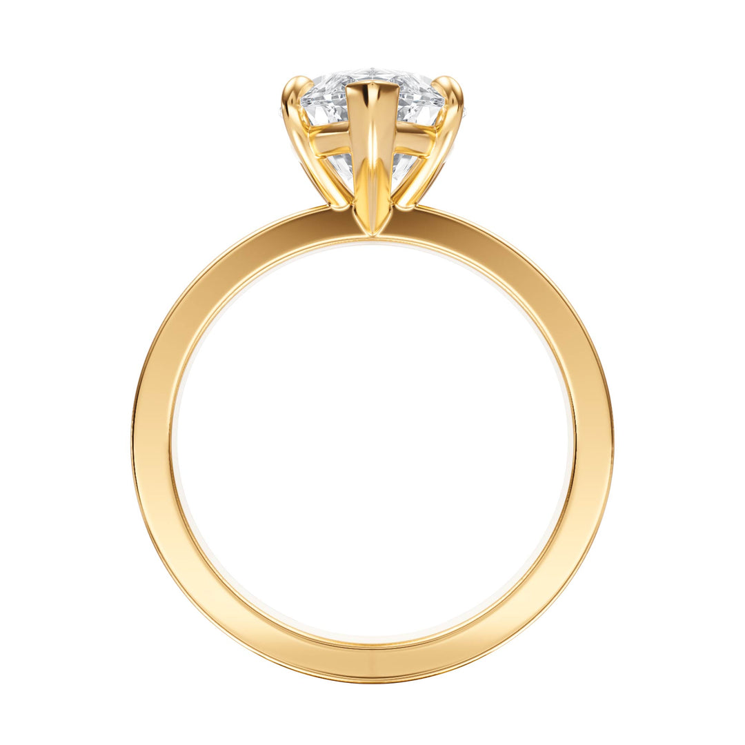 Serene Marquise Diamond Engagement Ring  - R1060