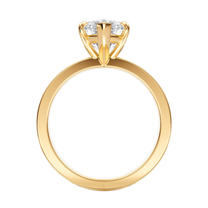 Serene Marquise Diamond Engagement Ring  - R1060