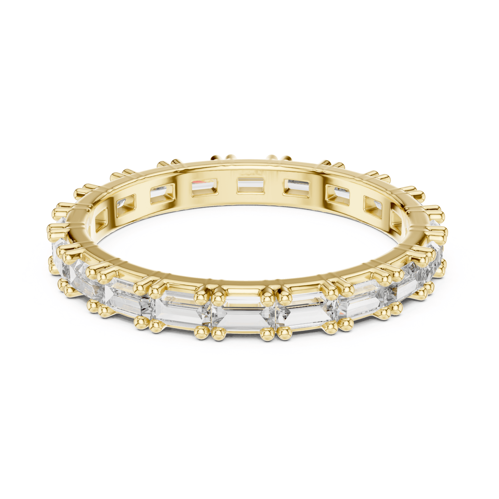 Baguette 1.25 ctw Diamond Eternity Band - B1177 in Wedding Bands by 18 KARATS INC.