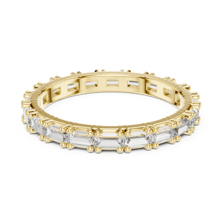Baguette 1.25 ctw Diamond Eternity Band - B1177 in Wedding Bands by 18 KARATS INC.