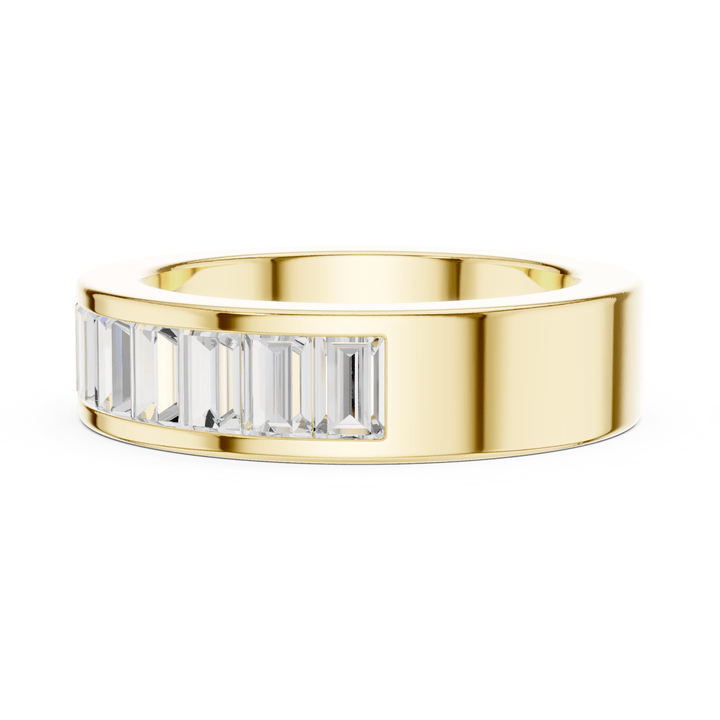 Channel Set Baguette 2.2 ctw Diamond Band - B1154 in Wedding Bands by 18 KARATS INC.