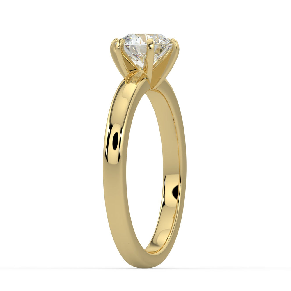 Classic Beauty Solitaire Engagement Ring -  R1008 in Ring by 18 KARATS