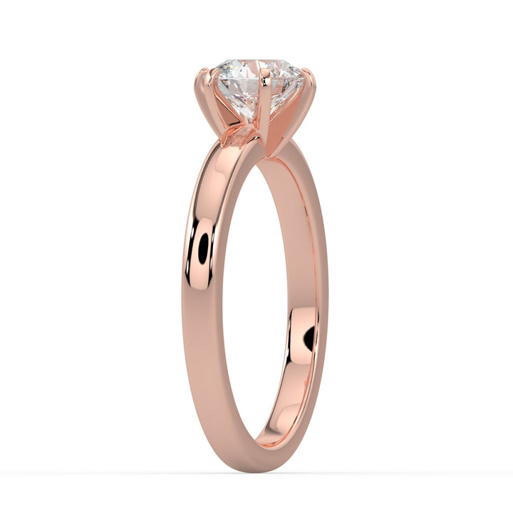 Classic Beauty Solitaire Engagement Ring -  R1008 in Ring by 18 KARATS