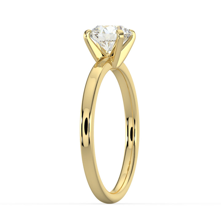 Classic Dream Solitaire Engagement Ring - R1003 in by 18 KARATS