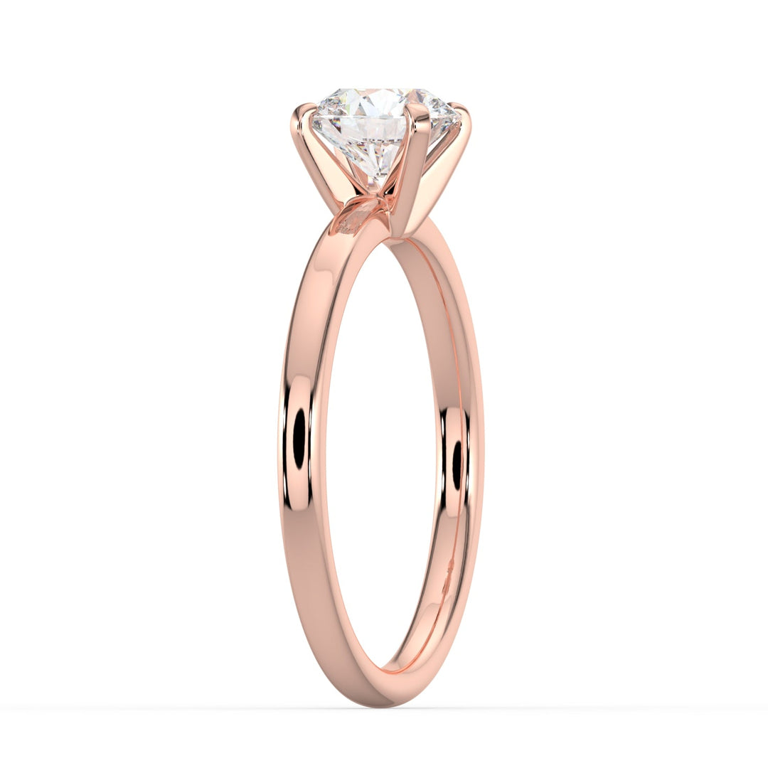 Classic Dream Solitaire Engagement Ring - R1003 in by 18 KARATS