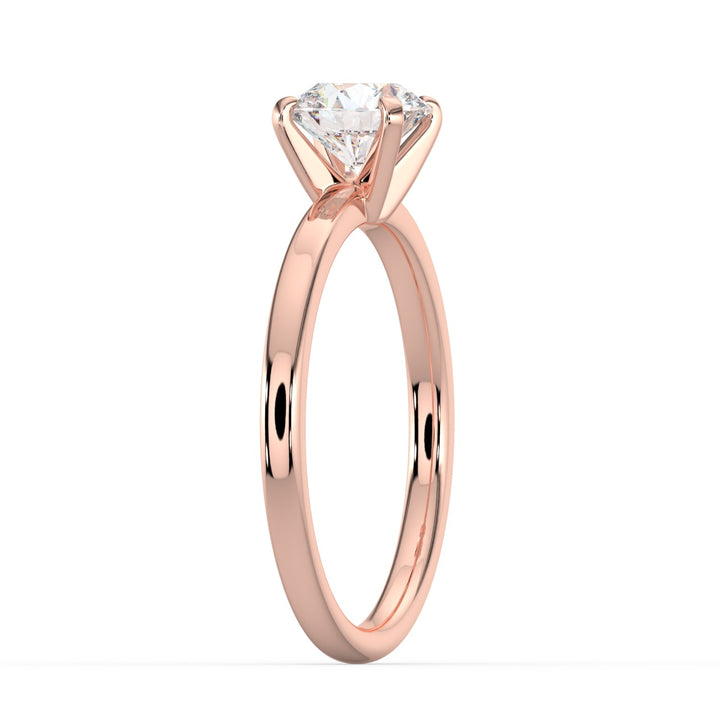 Classic Dream Solitaire Engagement Ring - R1003 in by 18 KARATS