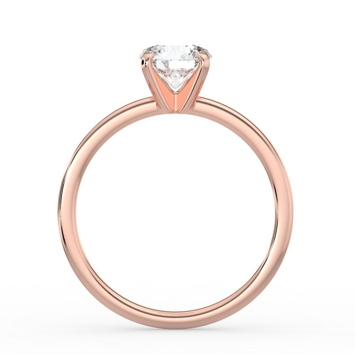 Classic Dream Solitaire Engagement Ring - R1003 in by 18 KARATS
