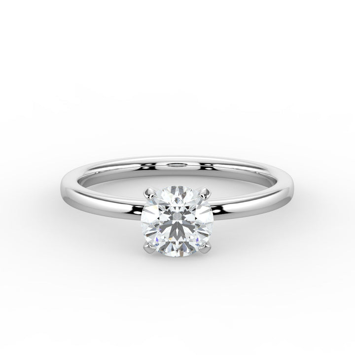 Classic Dream Solitaire Engagement Ring - R1003 in by 18 KARATS