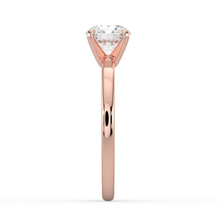Classic Dream Solitaire Engagement Ring - R1003 in by 18 KARATS