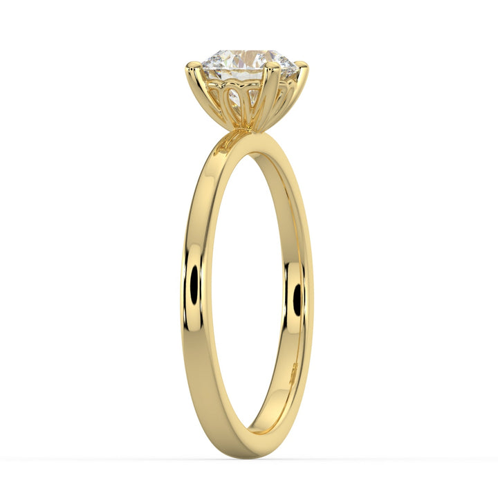 Classic Elegance Solitaire Engagement Ring - R1001 in Ring by 18 KARATS