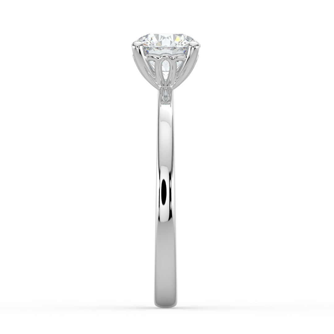 Classic Elegance Solitaire Engagement Ring - R1001 in Ring by 18 KARATS