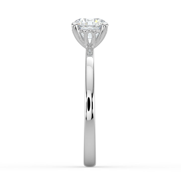 Classic Elegance Solitaire Engagement Ring - R1001 in Ring by 18 KARATS