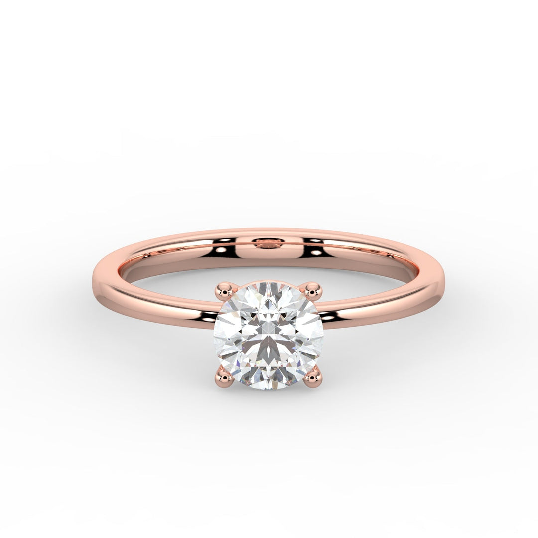 Classic Elegance Solitaire Engagement Ring - R1001 in Ring by 18 KARATS