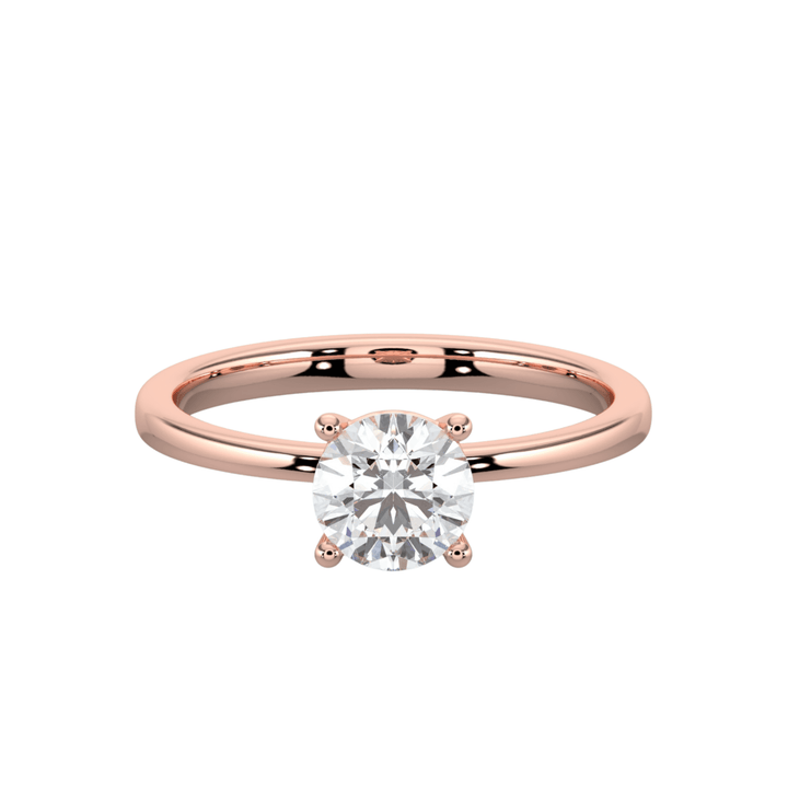 Classic Elegance Solitaire Engagement Ring - R1001 in Ring by 18 KARATS