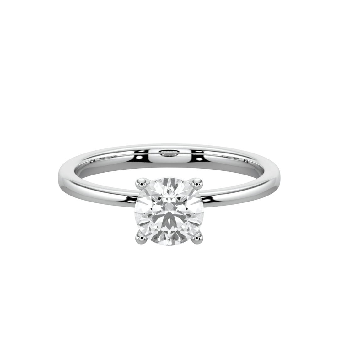 Classic Elegance Solitaire Engagement Ring - R1001 in Ring by 18 KARATS