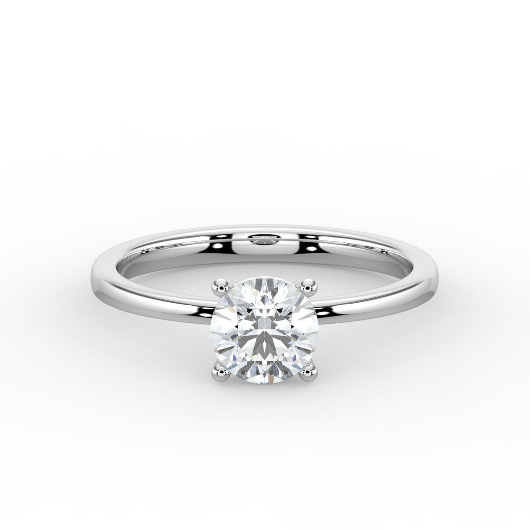 Classic Elegance Solitaire Engagement Ring - R1001 in Ring by 18 KARATS