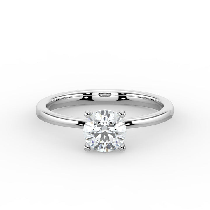 Classic Elegance Solitaire Engagement Ring - R1001 in Ring by 18 KARATS