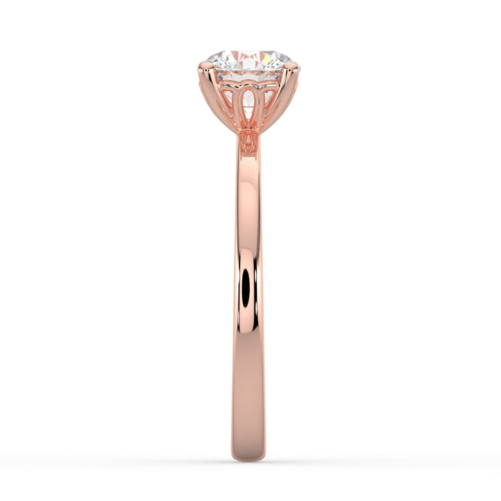 Classic Elegance Solitaire Engagement Ring - R1001 in Ring by 18 KARATS