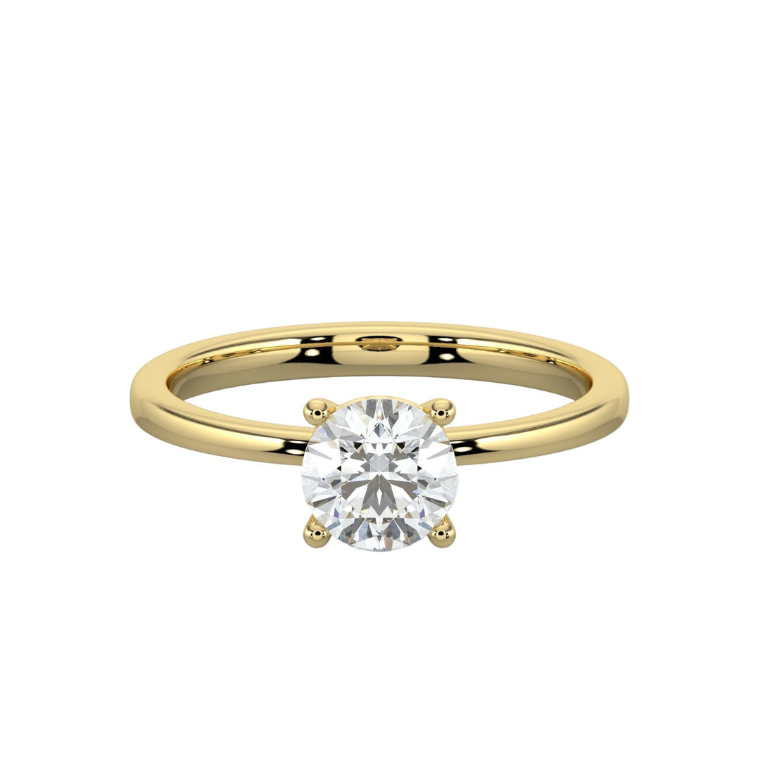 Classic Elegance Solitaire Engagement Ring - R1001 in Ring by 18 KARATS