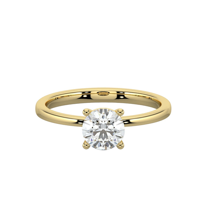 Classic Elegance Solitaire Engagement Ring - R1001 in Ring by 18 KARATS