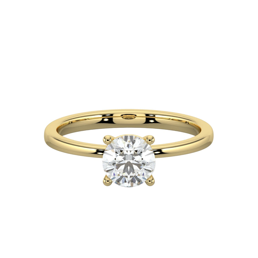 Classic Elegance Solitaire Engagement Ring - R1001 in Ring by 18 KARATS