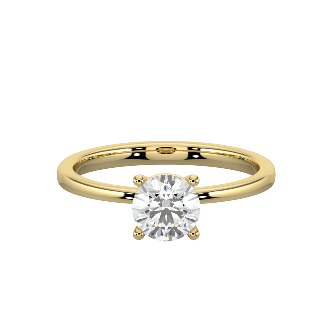 Classic Elegance Solitaire Engagement Ring - R1001 in Ring by 18 KARATS