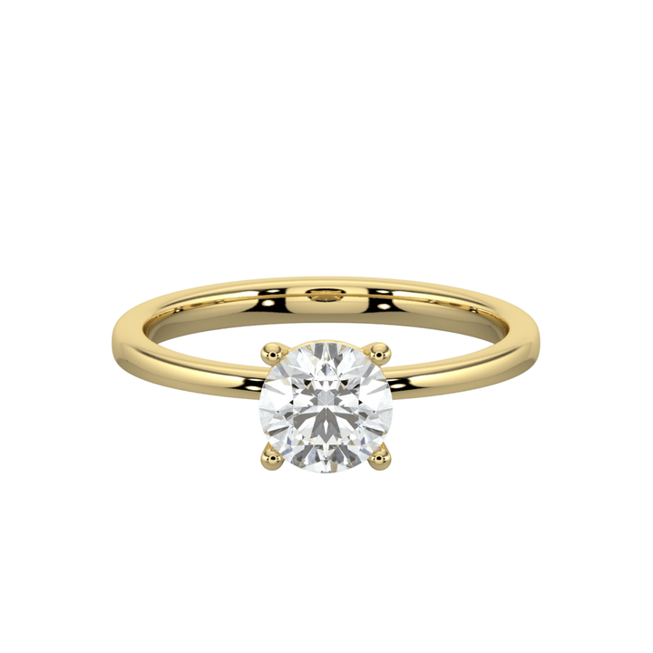 Classic Elegance Solitaire Engagement Ring - R1001 in Ring by 18 KARATS