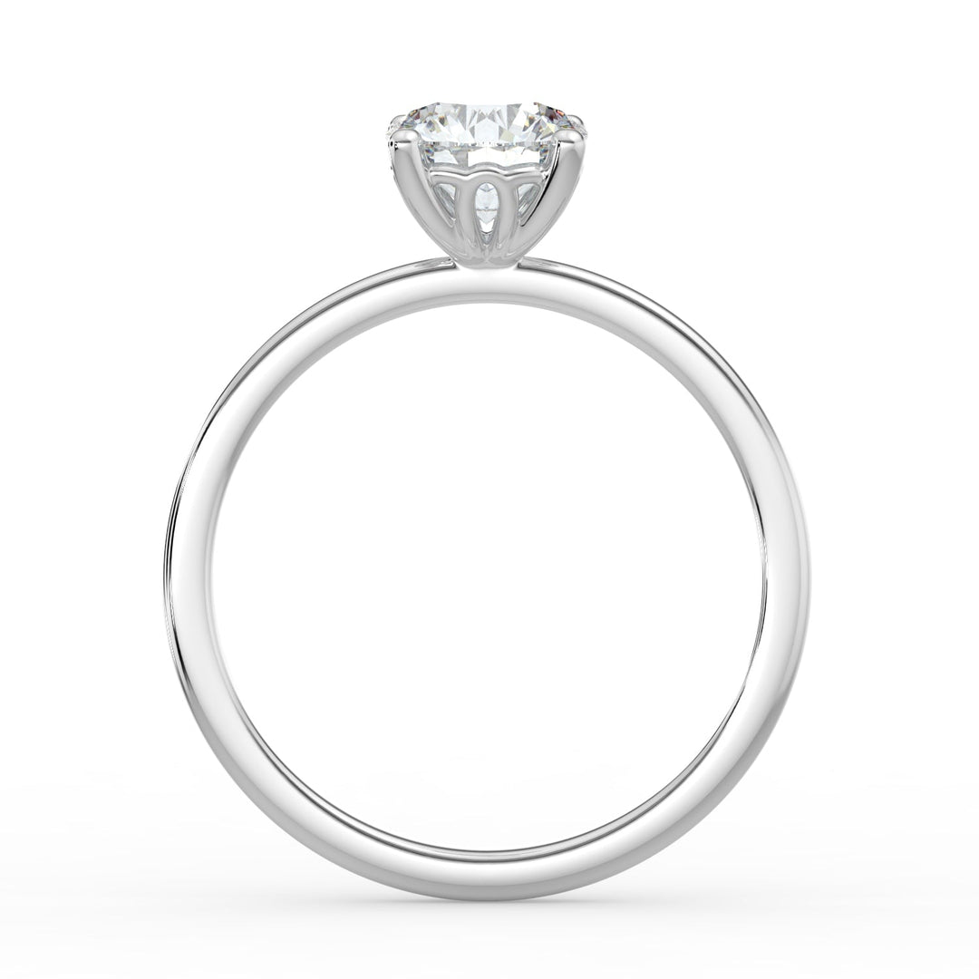 Classic Elegance Solitaire Engagement Ring - R1001 in Ring by 18 KARATS