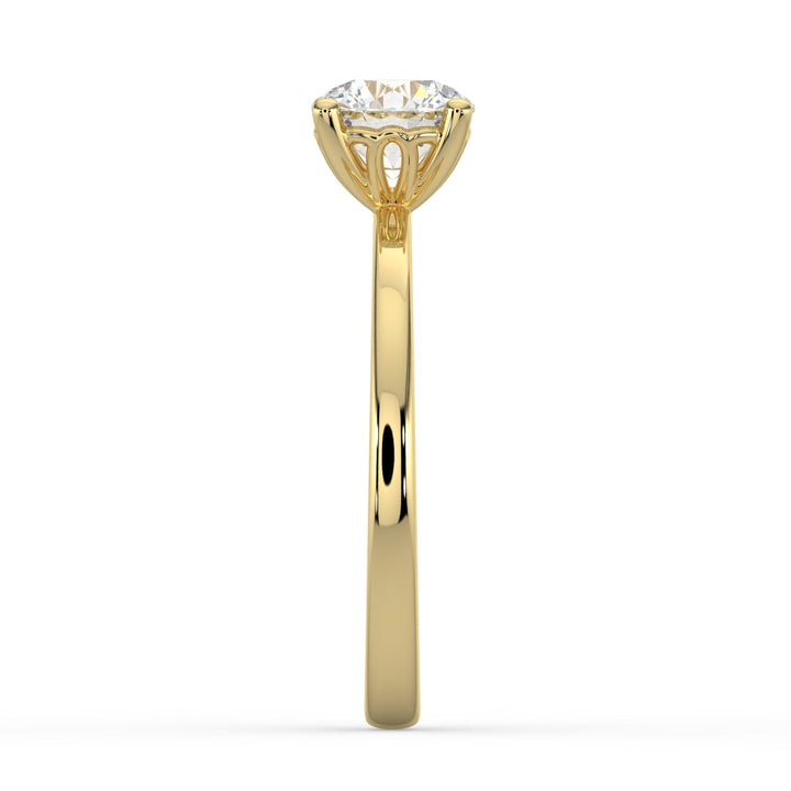 Classic Elegance Solitaire Engagement Ring - R1001 in Ring by 18 KARATS