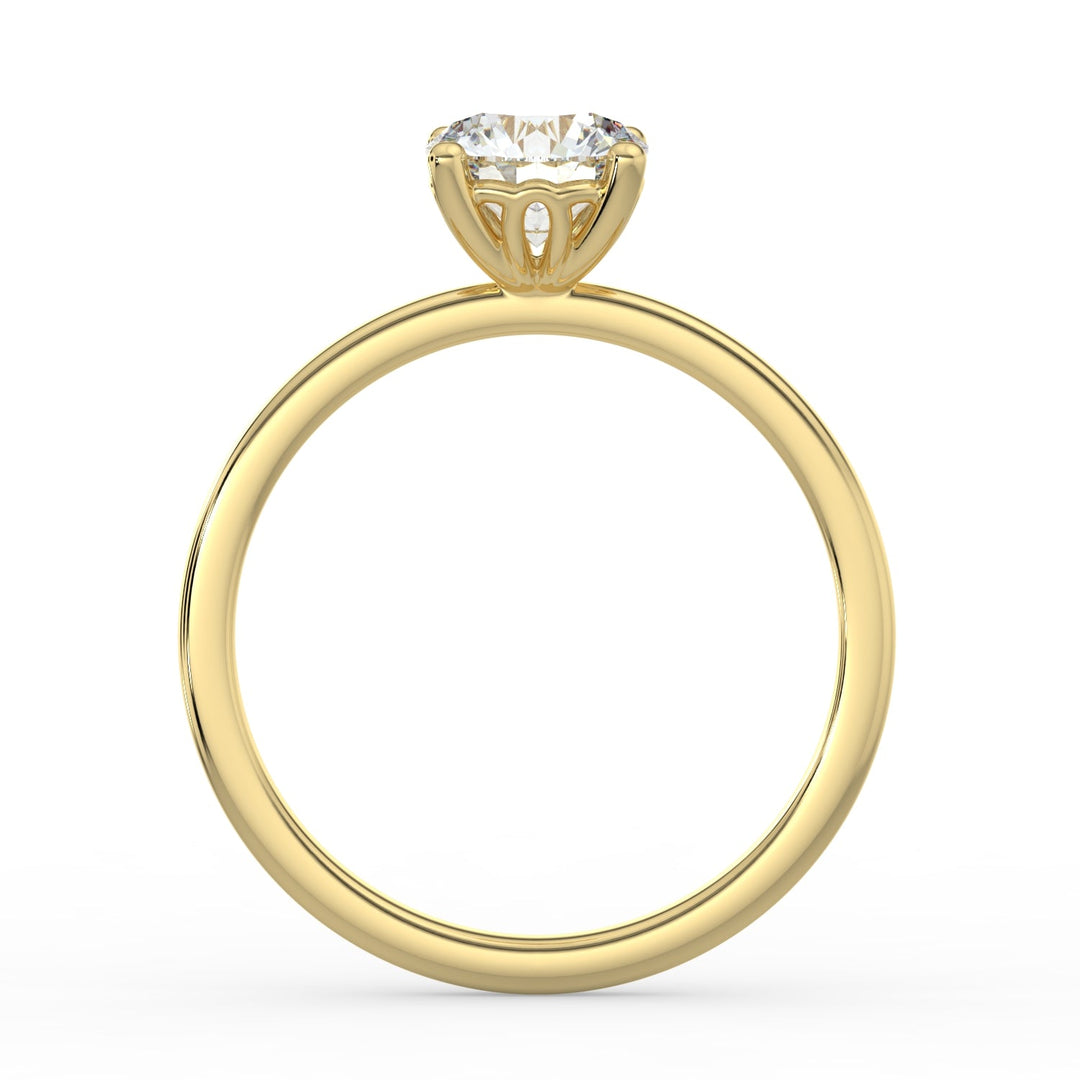 Classic Elegance Solitaire Engagement Ring - R1001 in Ring by 18 KARATS