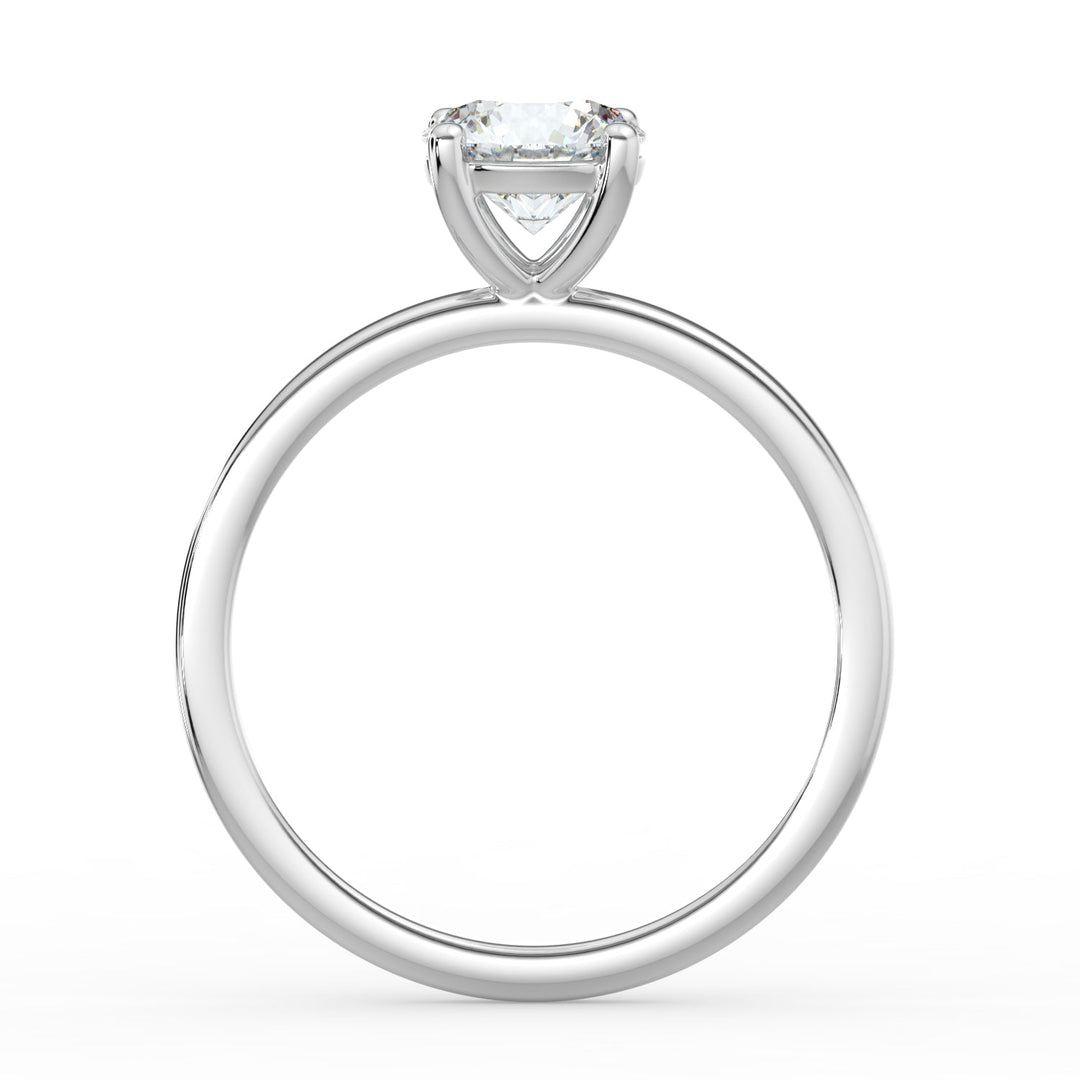 "Classic Infusion” Solitaire Engagement Ring -  R1002 in Ring by 18 KARATS