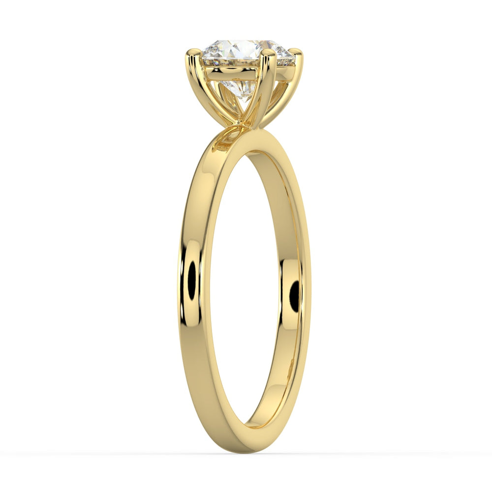 "Classic Infusion” Solitaire Engagement Ring -  R1002 in Ring by 18 KARATS