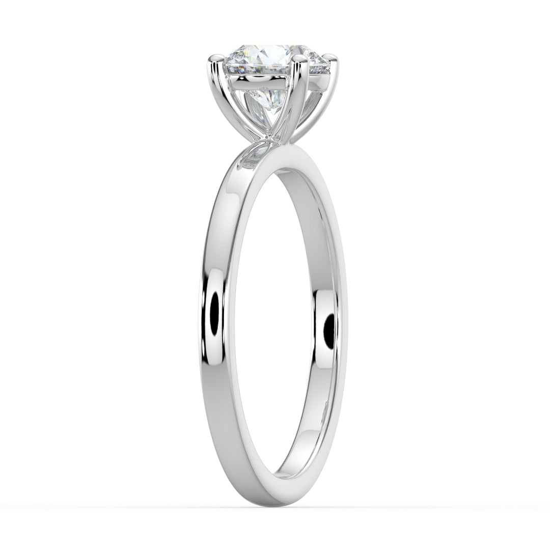 "Classic Infusion” Solitaire Engagement Ring -  R1002 in Ring by 18 KARATS