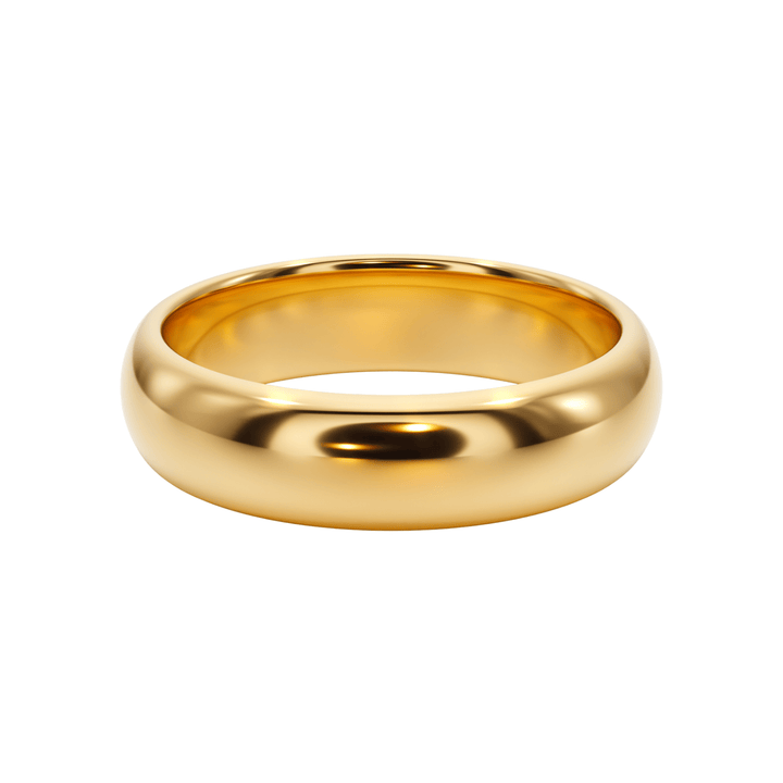 Classic Love Wedding Band -  B1007 in Wedding Bands by 18 KARATS INC.
