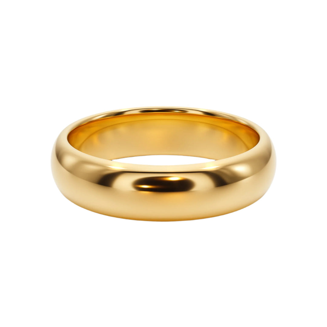 Classic Love Wedding Band — B1007 in Wedding Bands by 18 KARATS