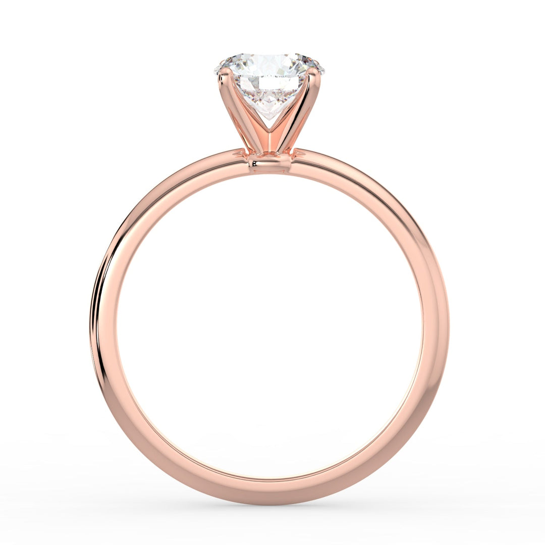 Classic Promise Solitaire Engagement Ring - R1004 in by 18 KARATS