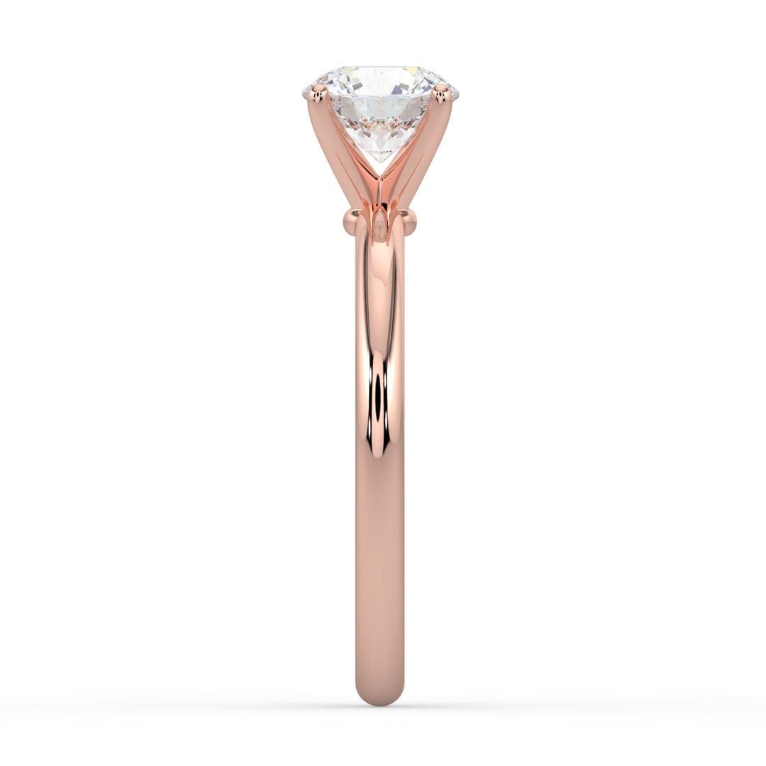 Classic Promise Solitaire Engagement Ring - R1004 in by 18 KARATS