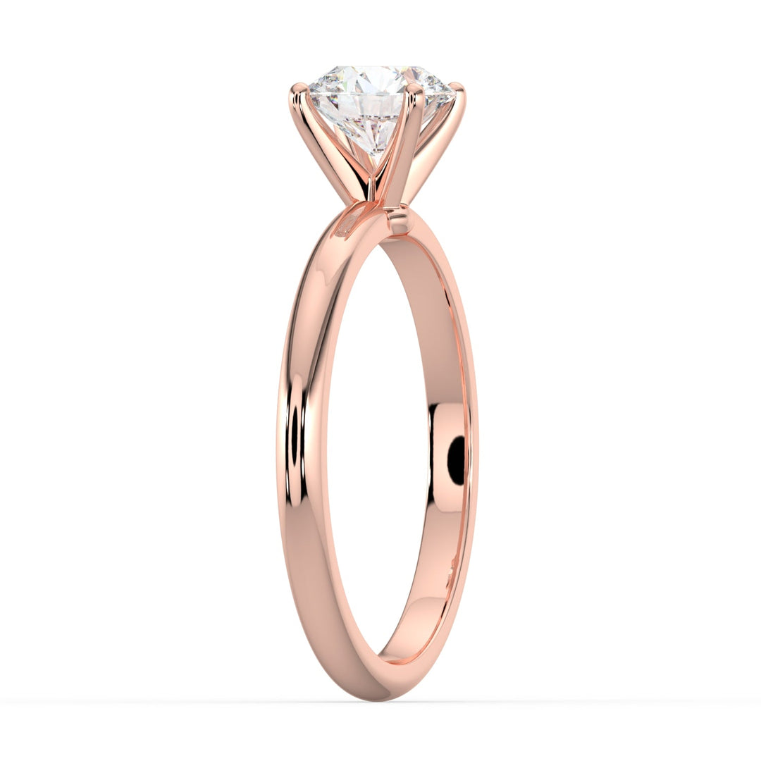 Classic Promise Solitaire Engagement Ring - R1004 in by 18 KARATS