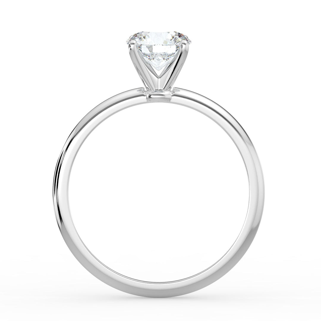 Classic Promise Solitaire Engagement Ring - R1004 in by 18 KARATS