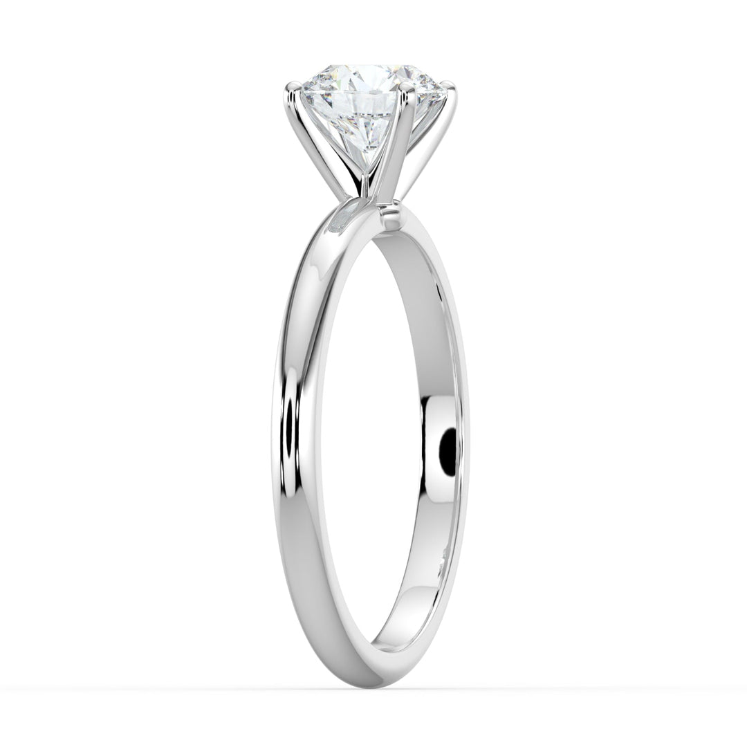 Classic Promise Solitaire Engagement Ring - R1004 in by 18 KARATS