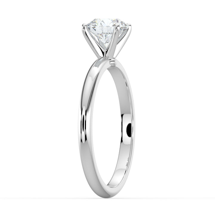 Classic Promise Solitaire Engagement Ring - R1004 in by 18 KARATS