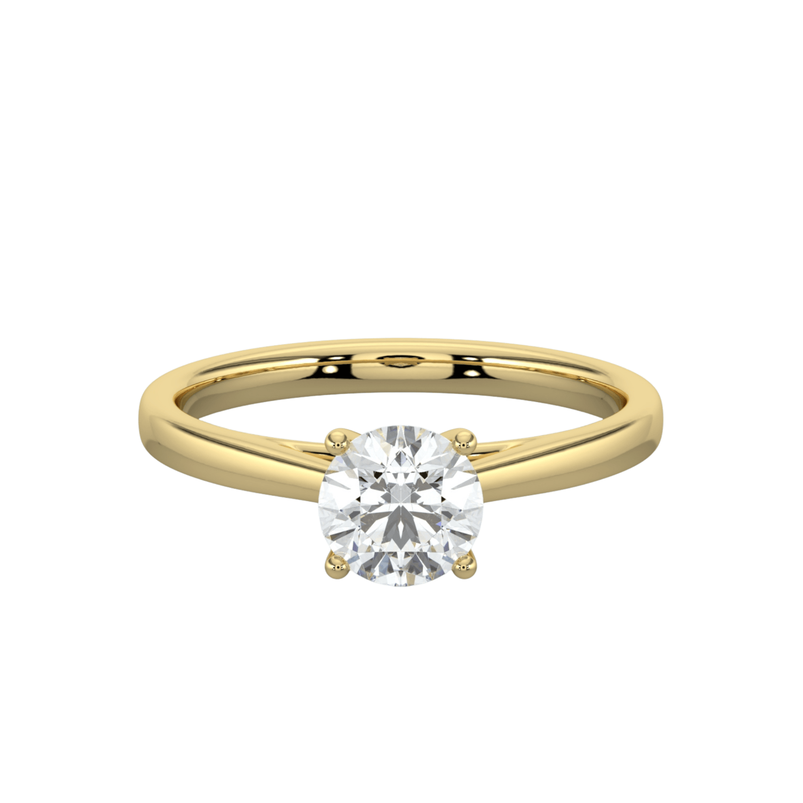 Classic Royalty Solitaire Engagement Ring - R1005 in Ring by 18 KARATS INC.