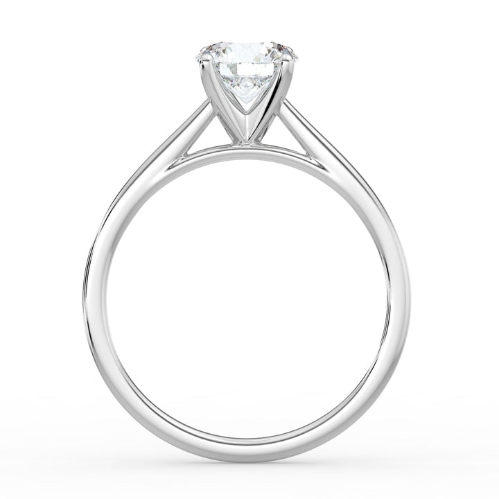 Classic Royalty Solitaire Engagement Ring - R1005 in Ring by 18 KARATS