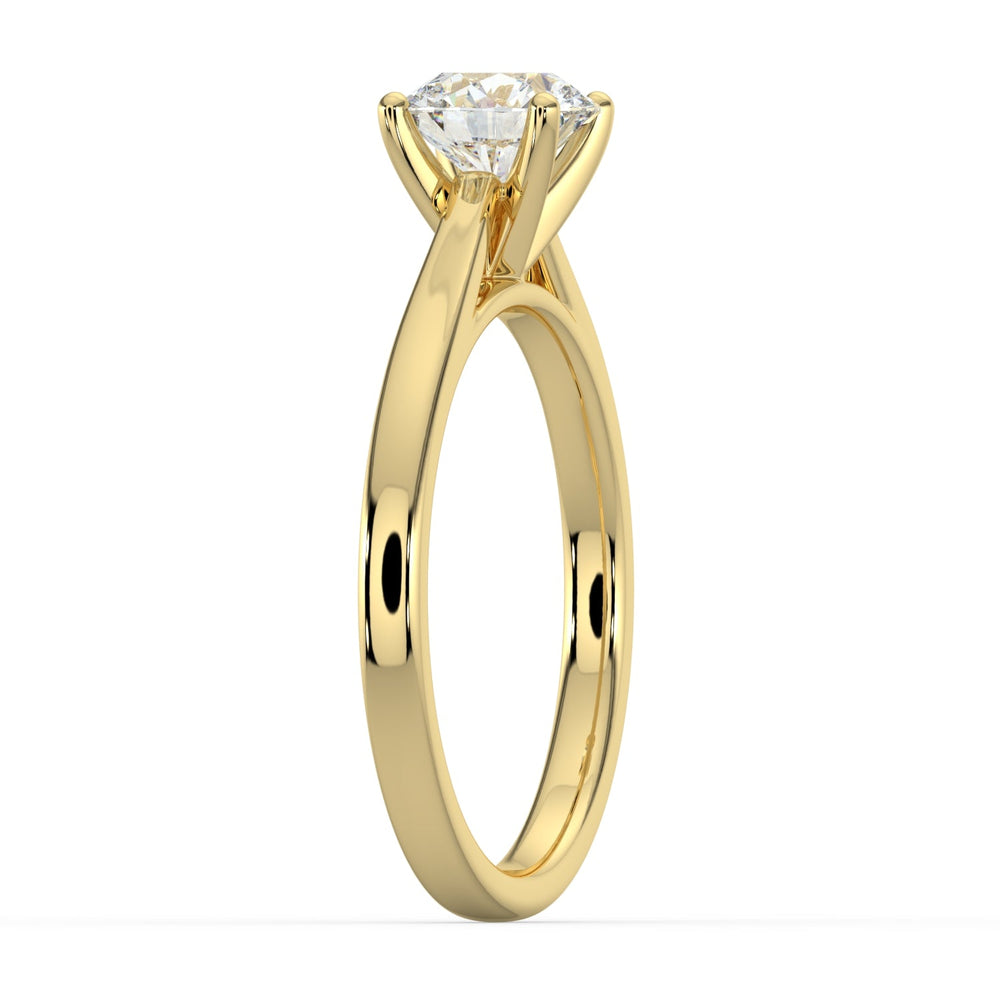 Classic Royalty Solitaire Engagement Ring - R1005 in Ring by 18 KARATS