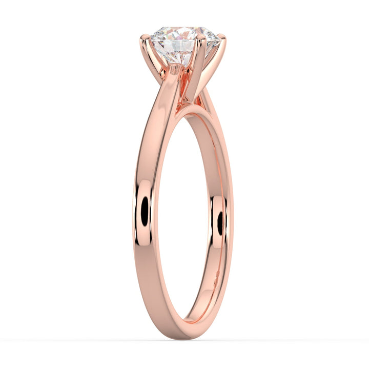 Classic Royalty Solitaire Engagement Ring - R1005 in Ring by 18 KARATS