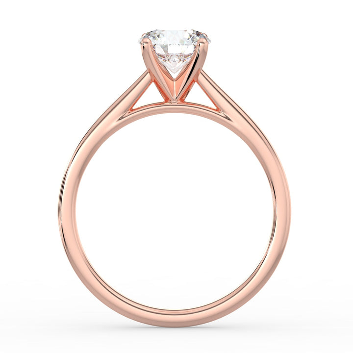 Classic Royalty Solitaire Engagement Ring - R1005 in Ring by 18 KARATS