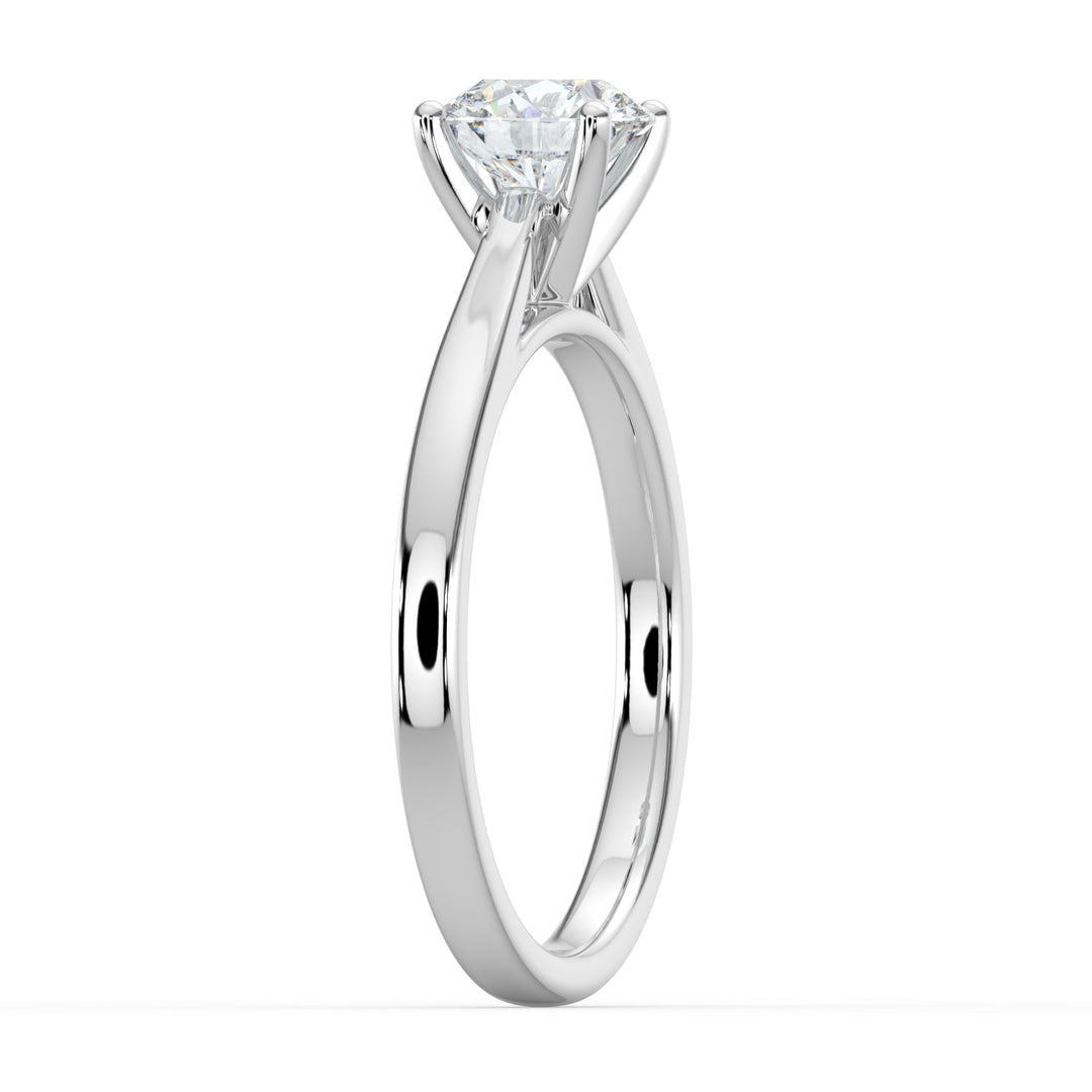 Classic Royalty Solitaire Engagement Ring - R1005 in Ring by 18 KARATS